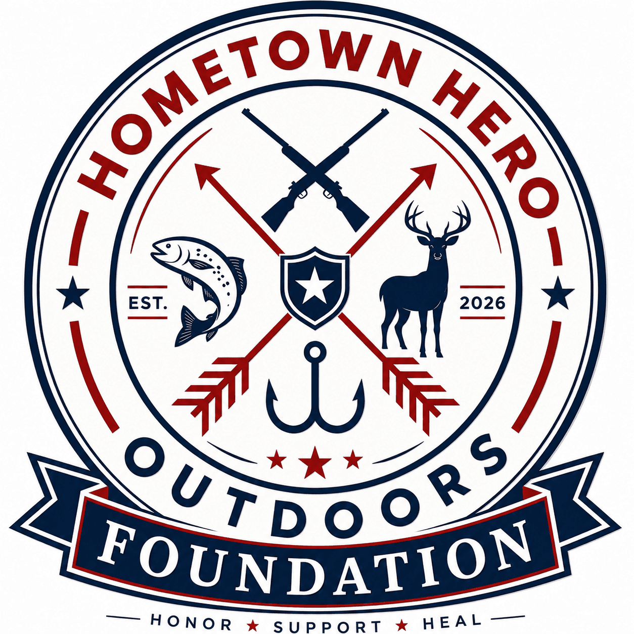 Hometown Hero Outdoors Foundation logo